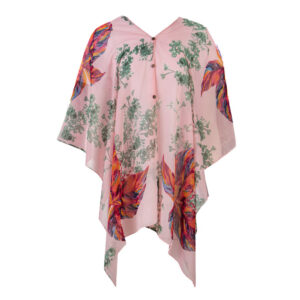 Pink Floral Cover-up